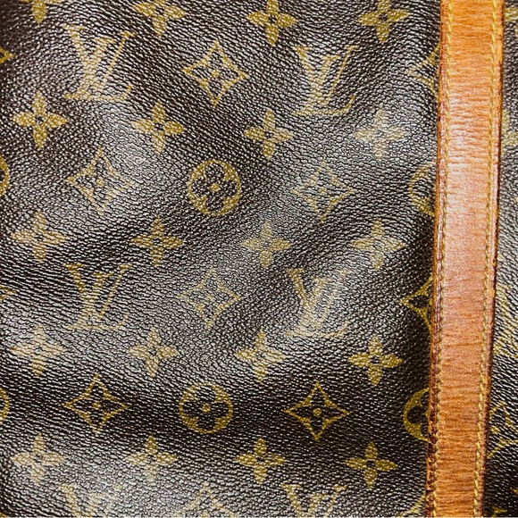 Vintage LOUIS VUITTON Monogram Large Sac Shopping Tote Bag 🤎 100% Authentic 🤎 - Picture 6 of 15